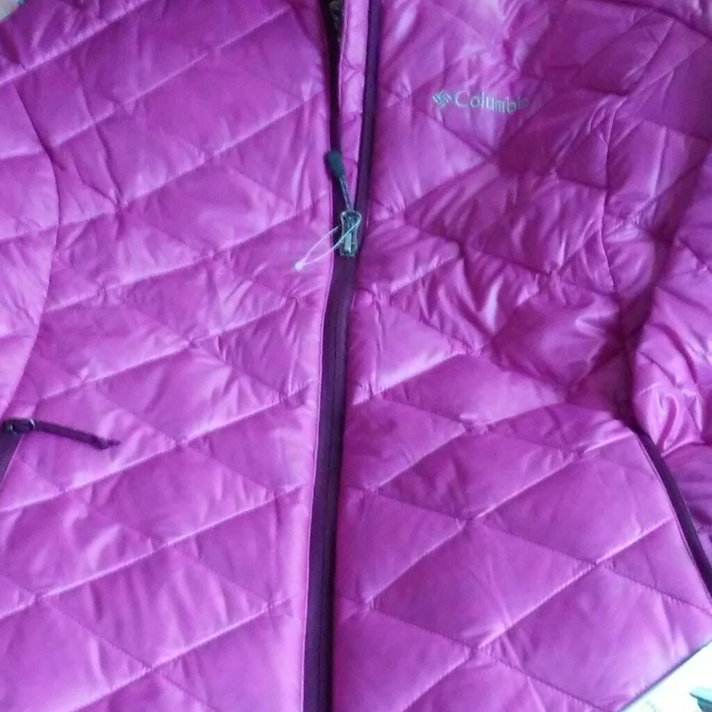 Columbia jacket, omni-heat, XL